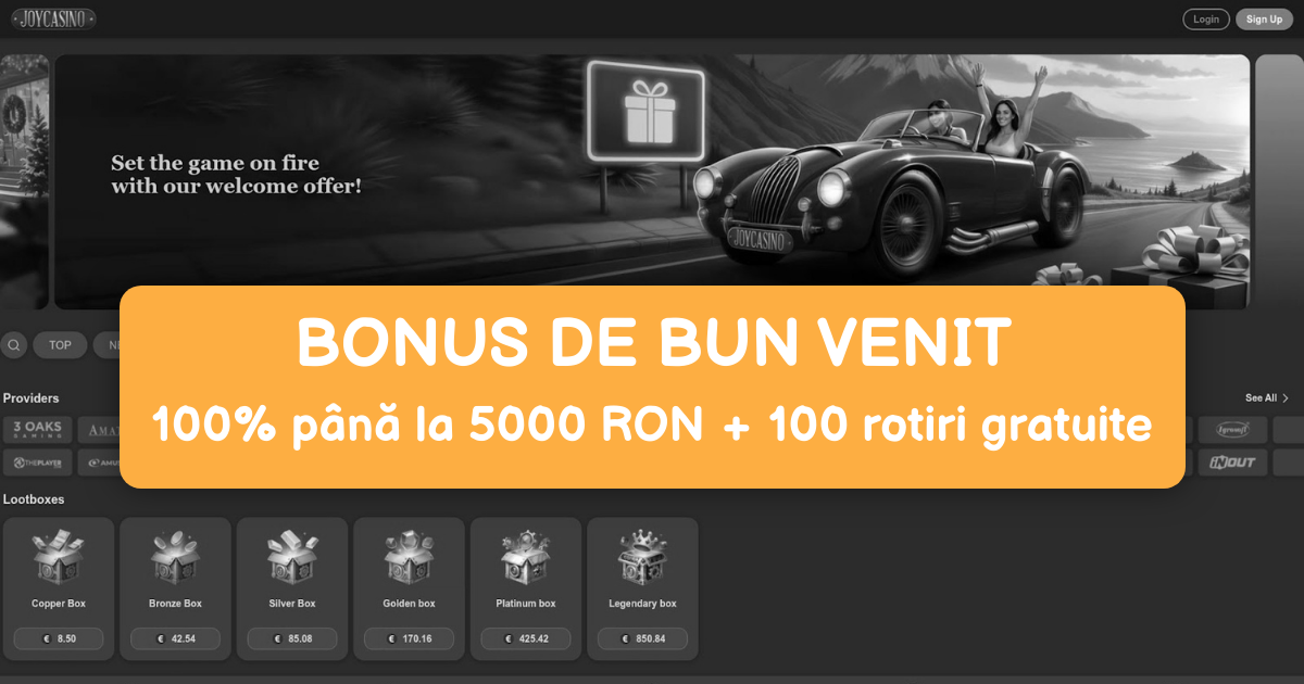 Joy Casino România - Cazino Online cu Plăți Rapide
